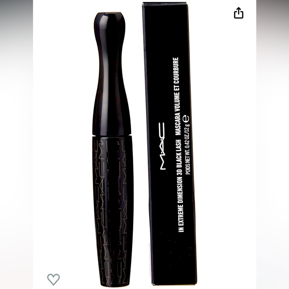 MAC in Extreme Dimension 3d Lash, 0.42 Oz, Black New in Box